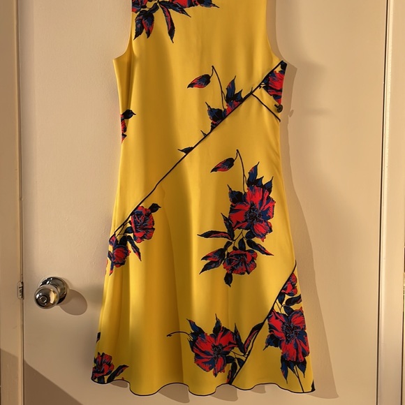 Proenza Schouler silk crepe floral shift dress - Picture 7 of 10